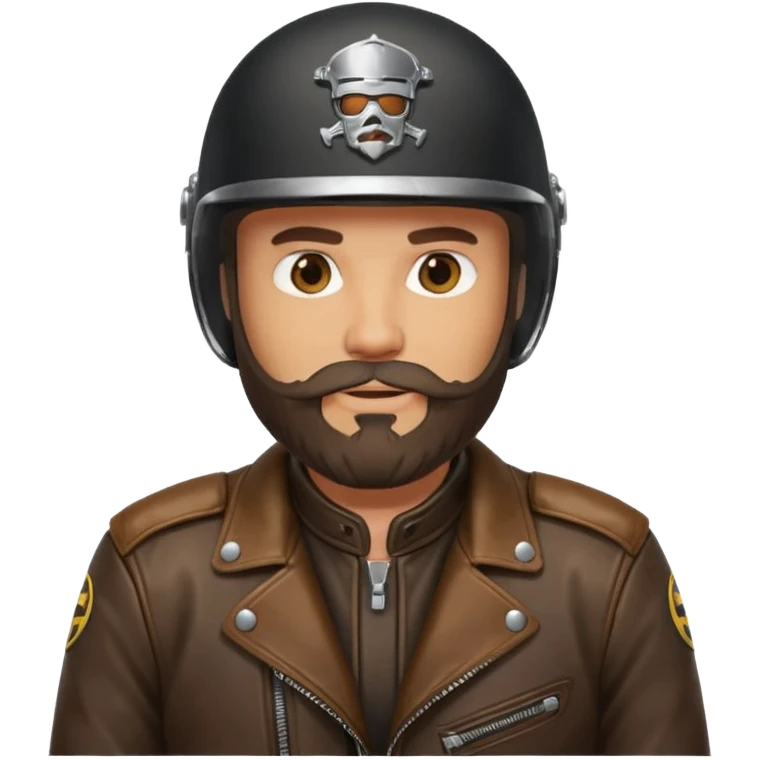 Biker with helmet and beard





















 emoji