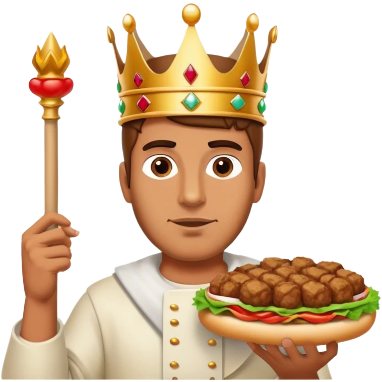 Kebab king emoji