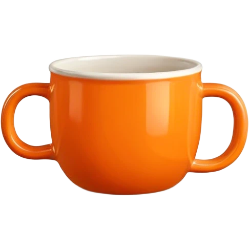 orange mug emoji