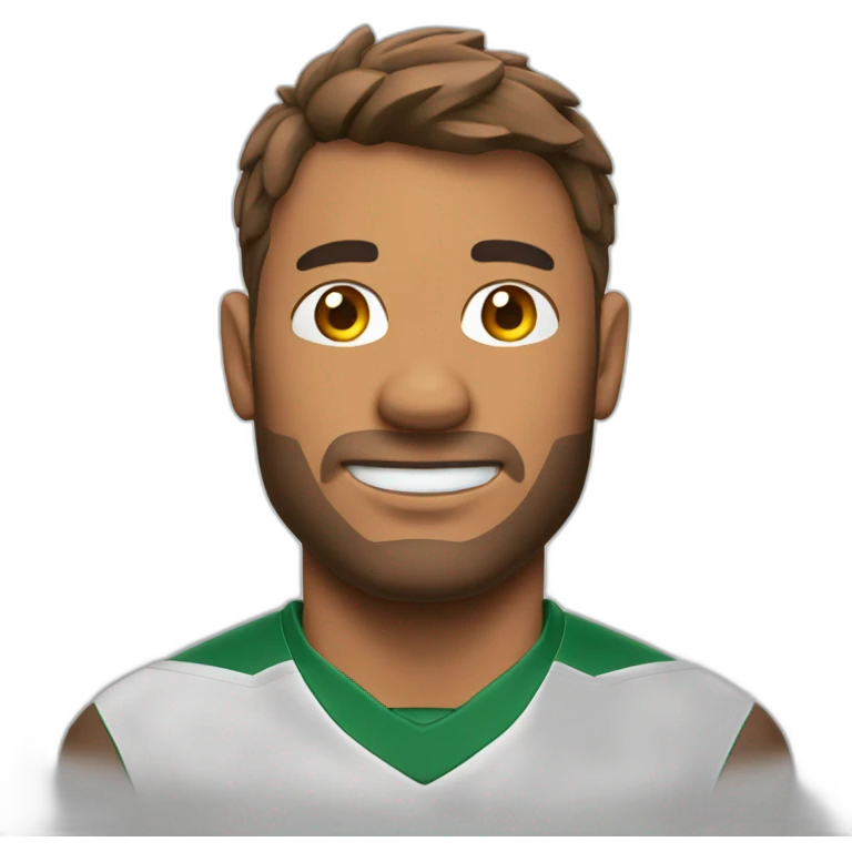 Rugbyman bronzé emoji
