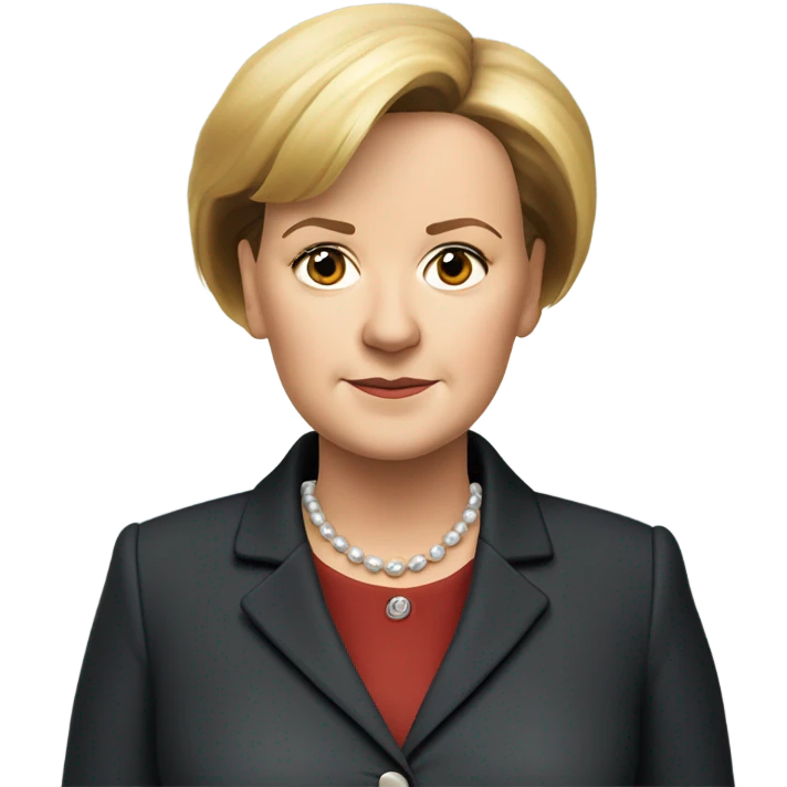 angela merkel emoji