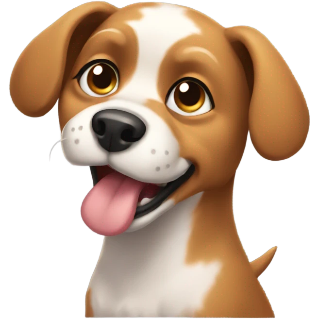 Sassy dog emoji