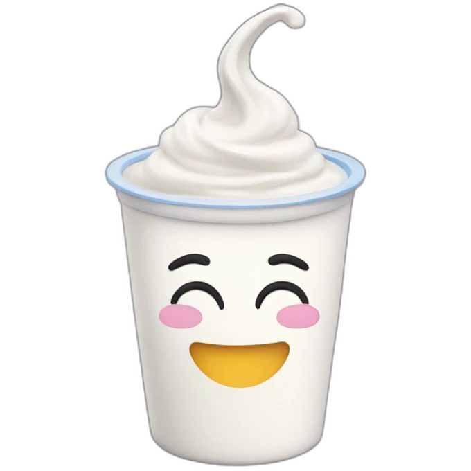 Yogurt emoji