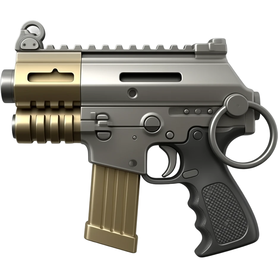An exact emoji of the grenade launcher that the Joker used in the dark knight emoji