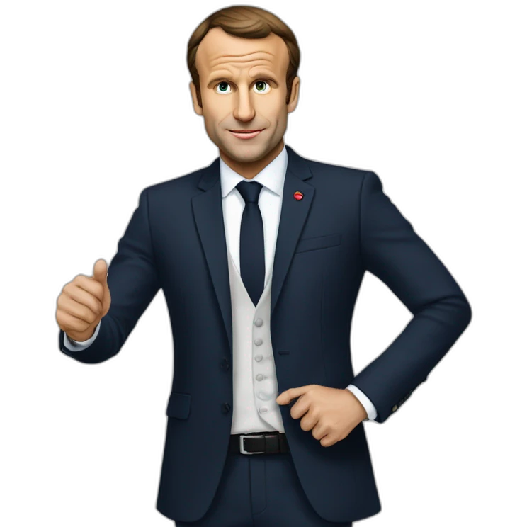 Macron doit donneur emoji