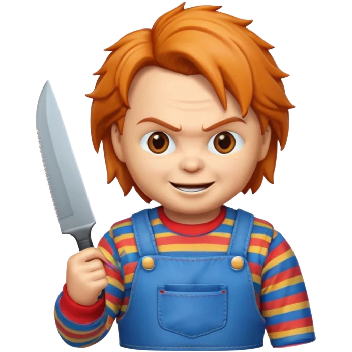 Un emojin de chuky emoji