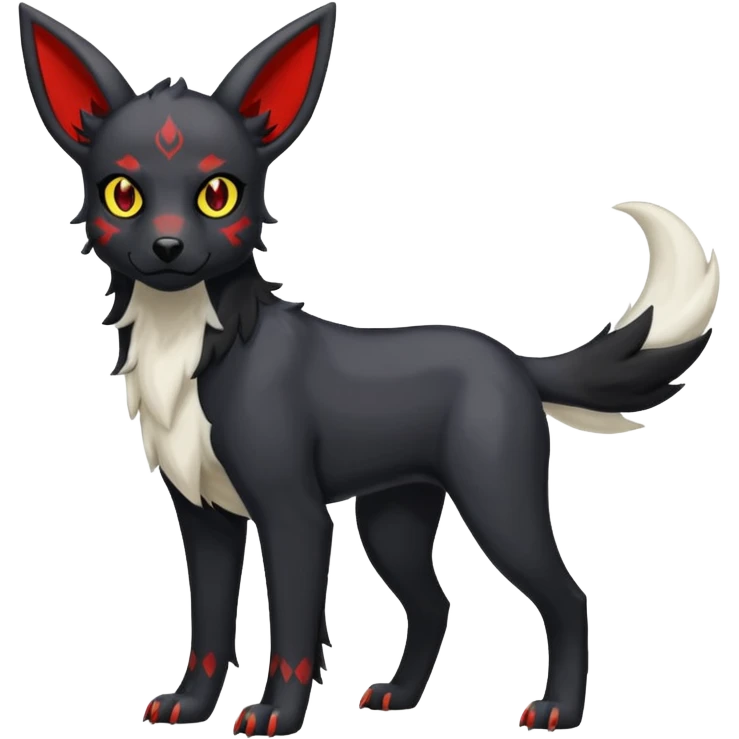  Absol-Houndour-Umbreon-fusion (full body) emoji