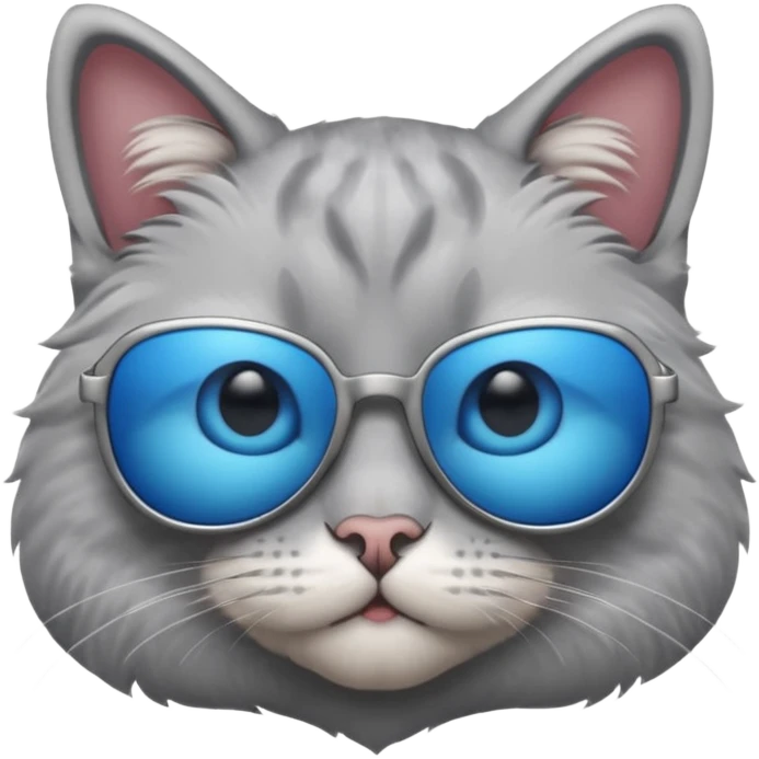 Cat wearing sunglasses emoji