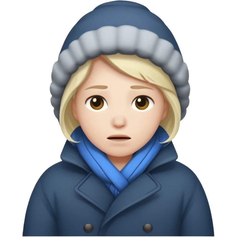 person who are cold emoji