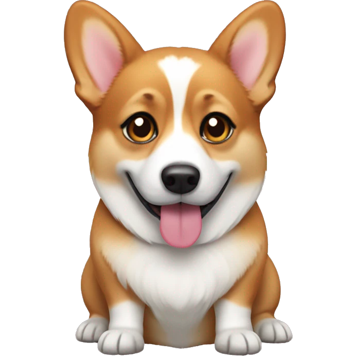 corgi coquette emoji