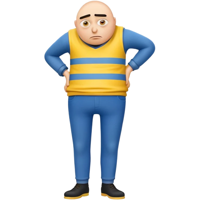 Gru pooping emoji