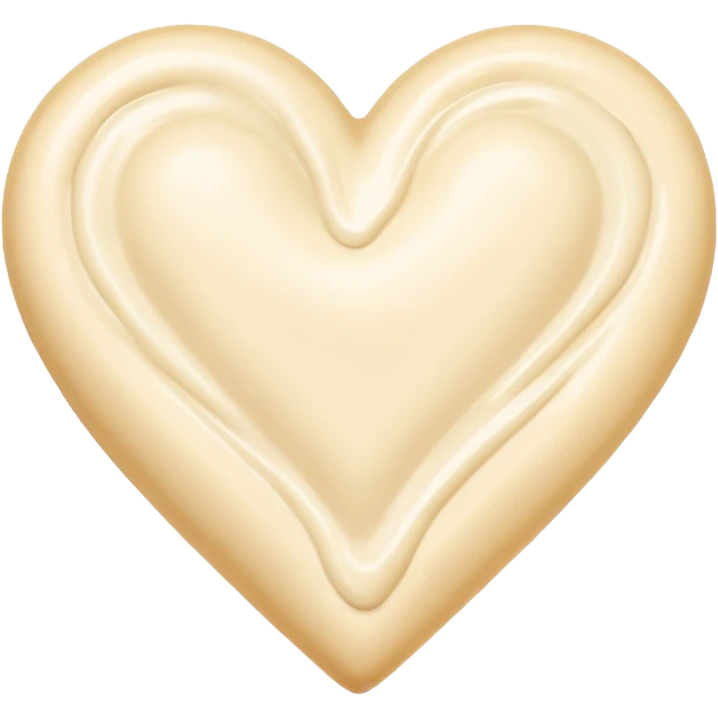 cuore di panna emoji