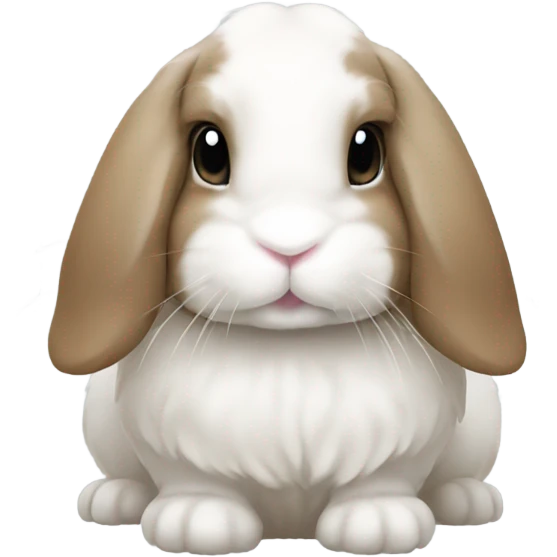 Lop bunny emoji