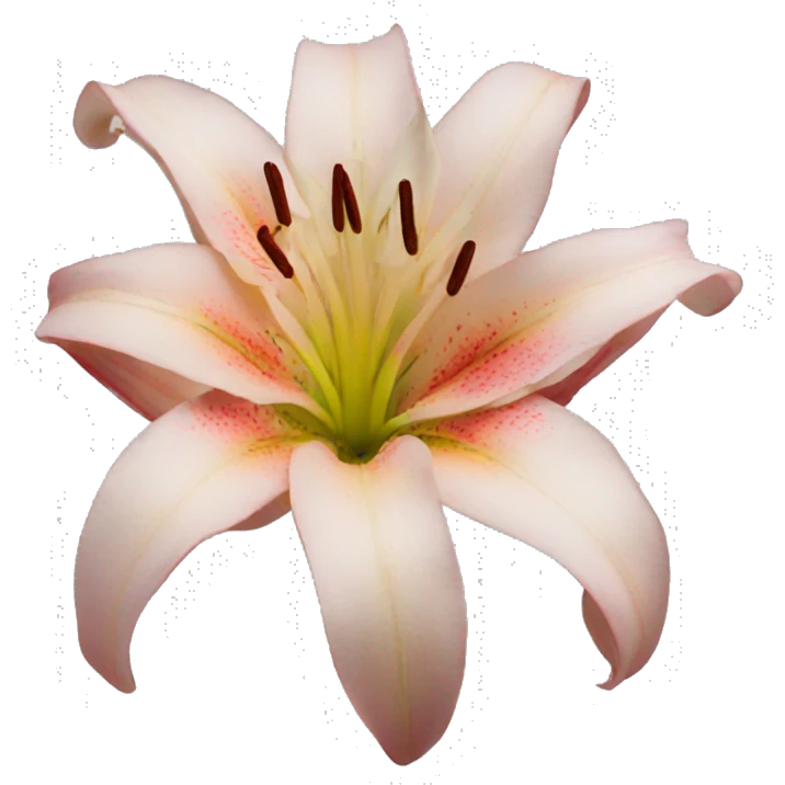 Rose lily emoji