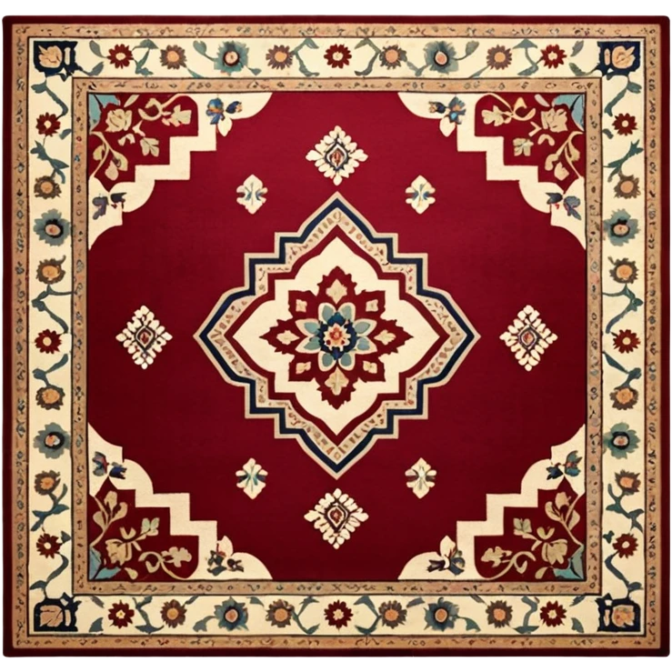 carpet with old design emoji