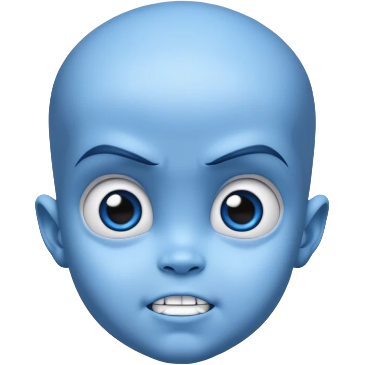 Baby megamind emoji
