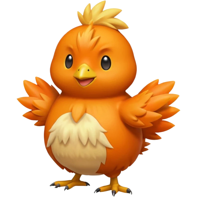 Torchic (full body) emoji