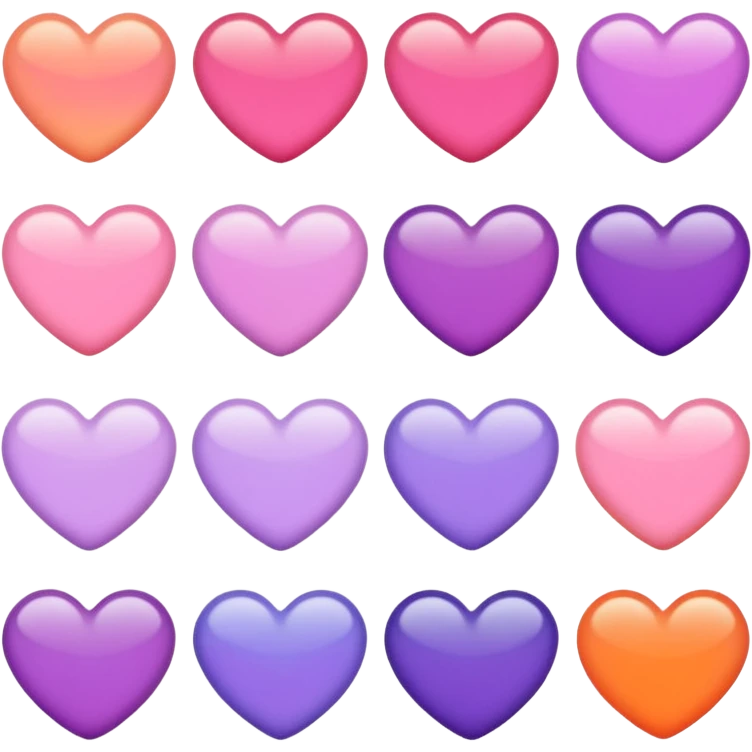 pastel heats emoji