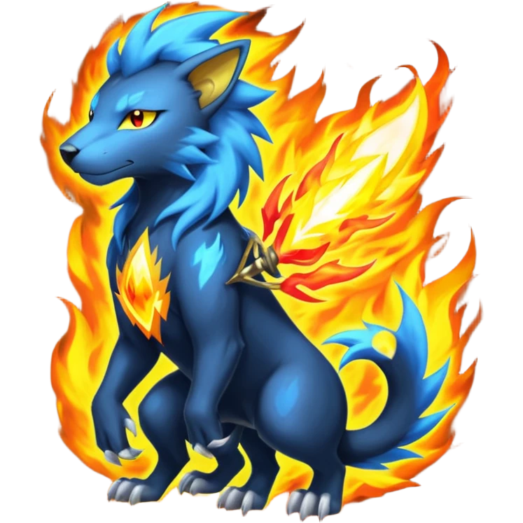Pyroar-Luxray-Manectric-Fusion emoji
