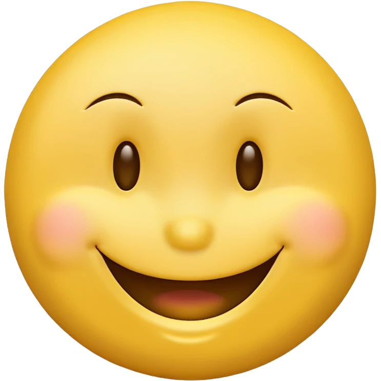 Happy dreaming smiley face emoji