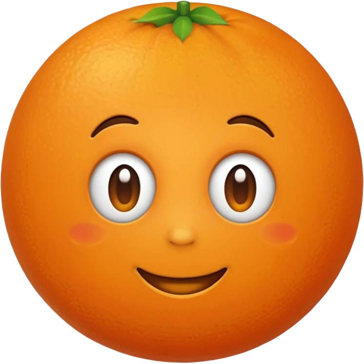 orange emoji