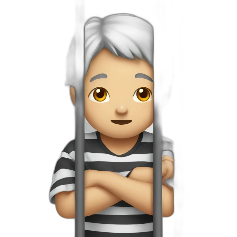 Chinese in jail emoji