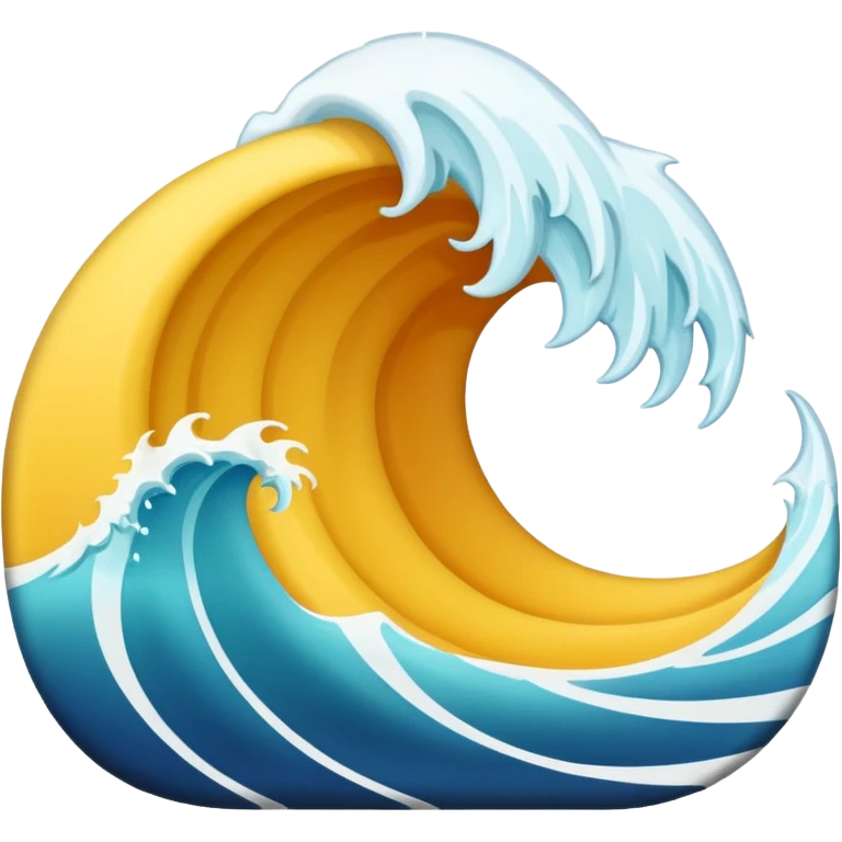 wave emoji