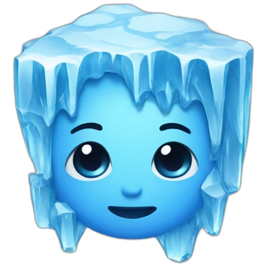 blue ice emoji