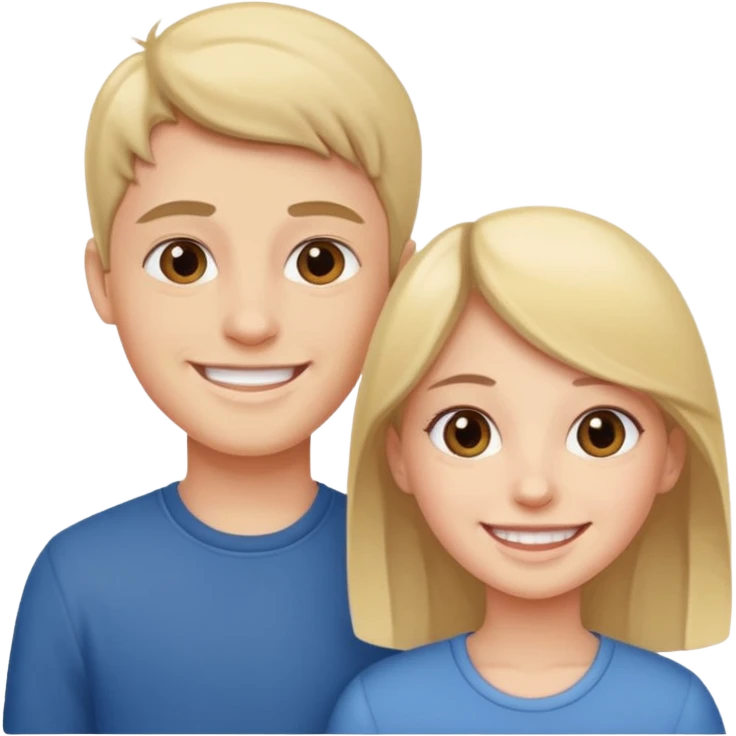 Sister and brother emoji