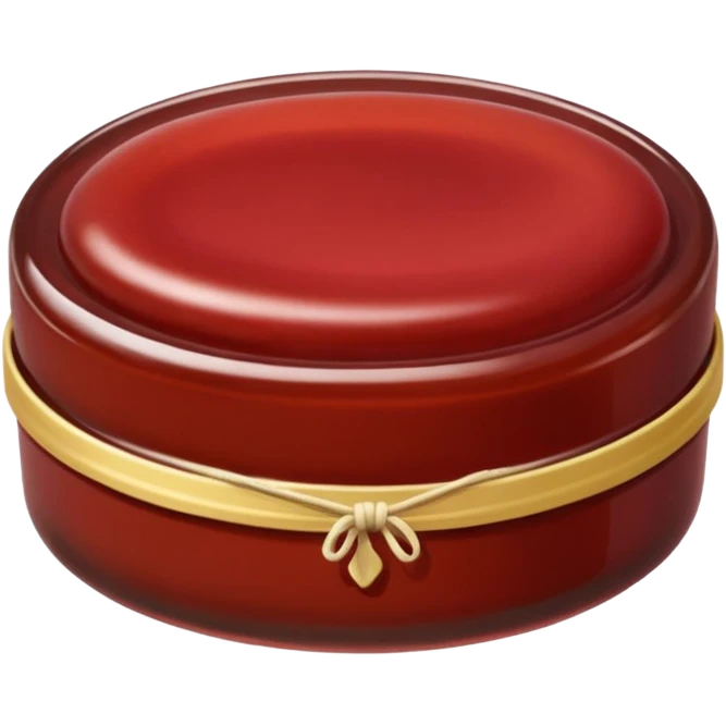 Red Bean Paste Jelly emoji