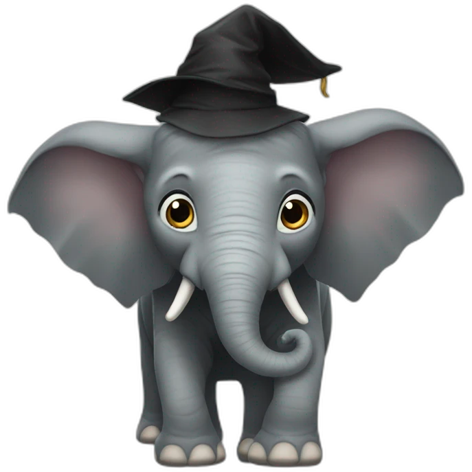 Harry potter sur un éléphant  emoji