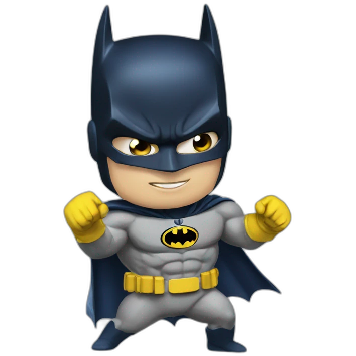 Batman Olympics emoji