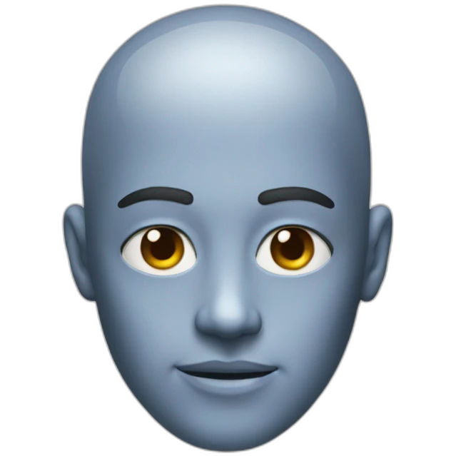 AI seen by another AI emoji