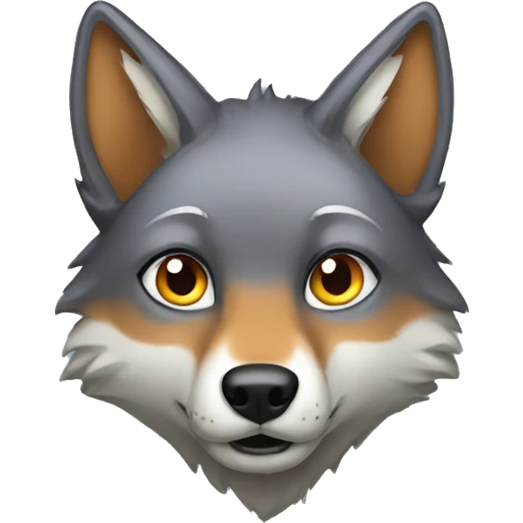 wolf fox emoji