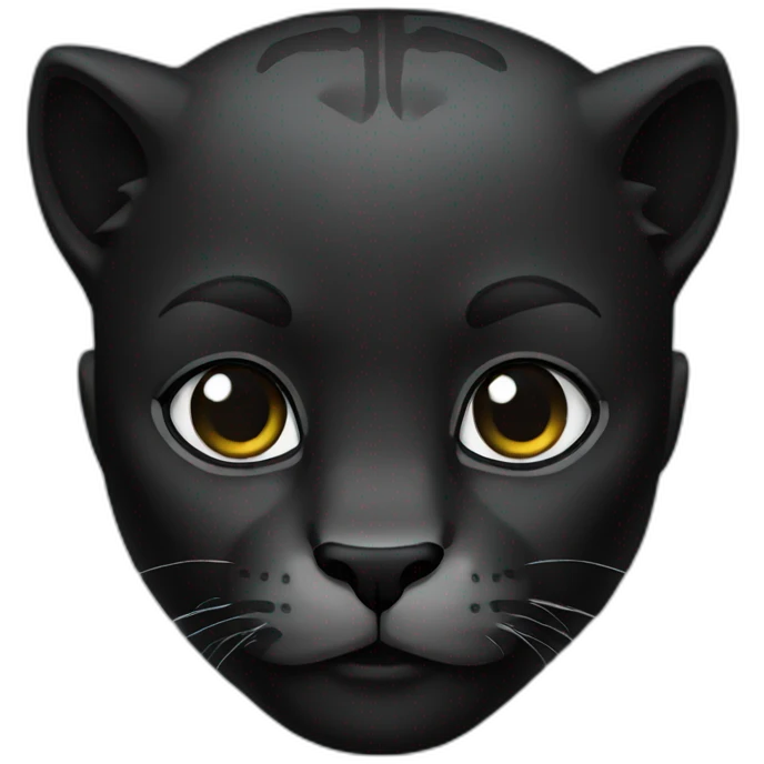 black panther emoji