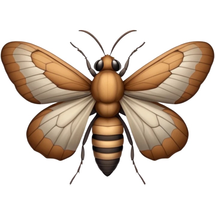 moth emoji