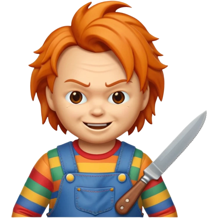 Un emojin de chuky emoji