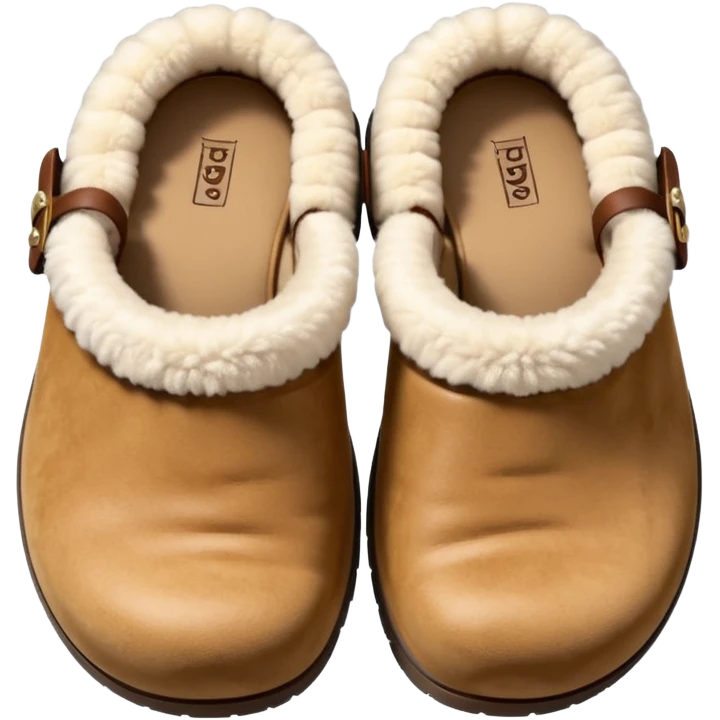 UGG clog slippers  emoji