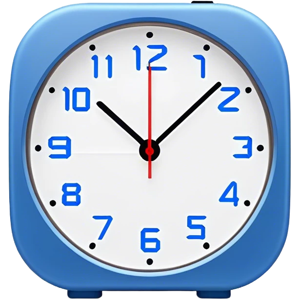 A Digital LED clock displaying the numbers. The time is  11:11 in blue  emoji
