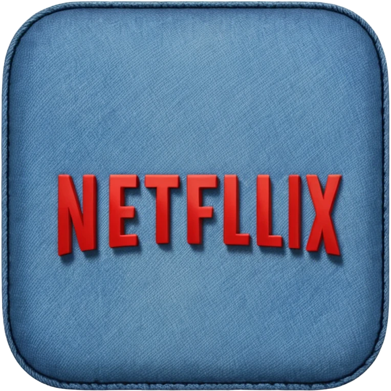 Denim Netflix logo emoji