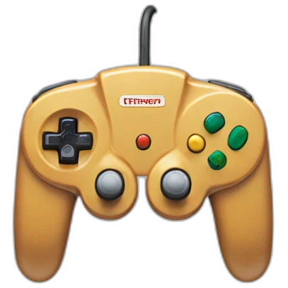Nintendo 64 controller emoji