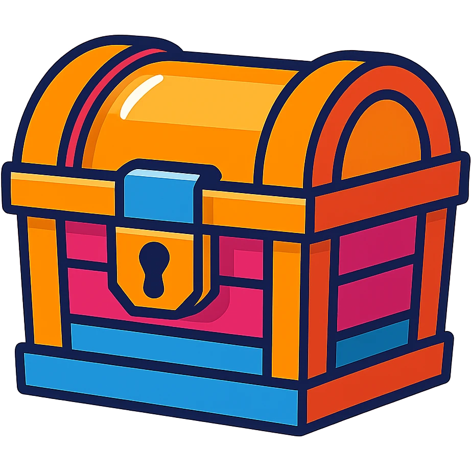 a chest emoji