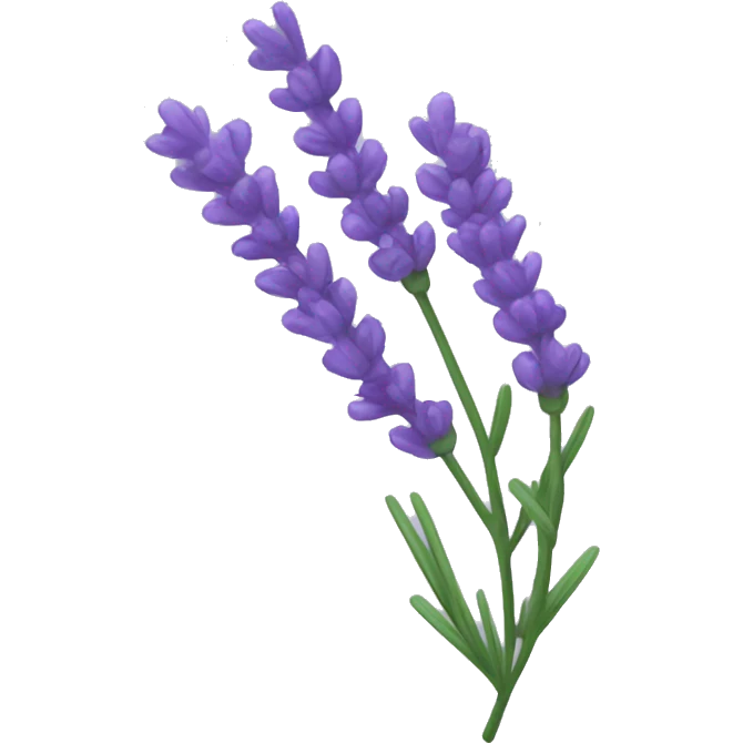 a sprig of lavender emoji
