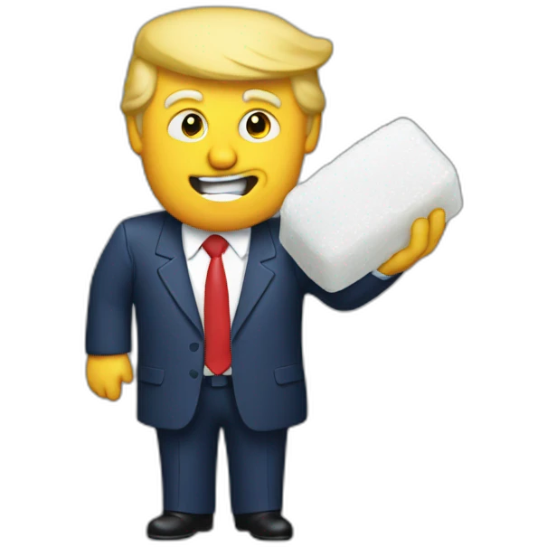 trump-holding-soap emoji