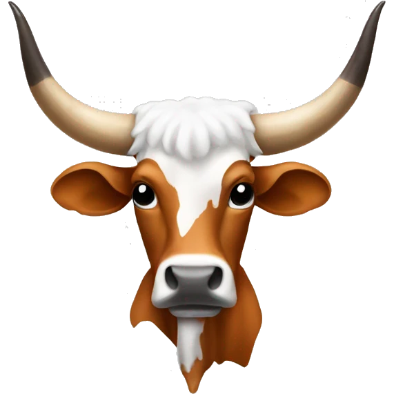 Longhorn wearing a chain  emoji