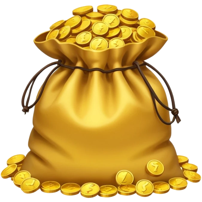 savings in the bag emoji