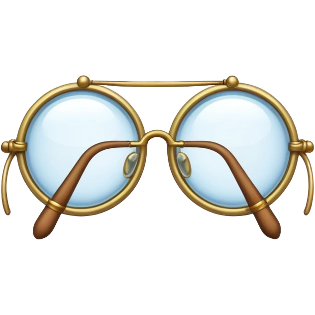 medieval glasses transparent emoji