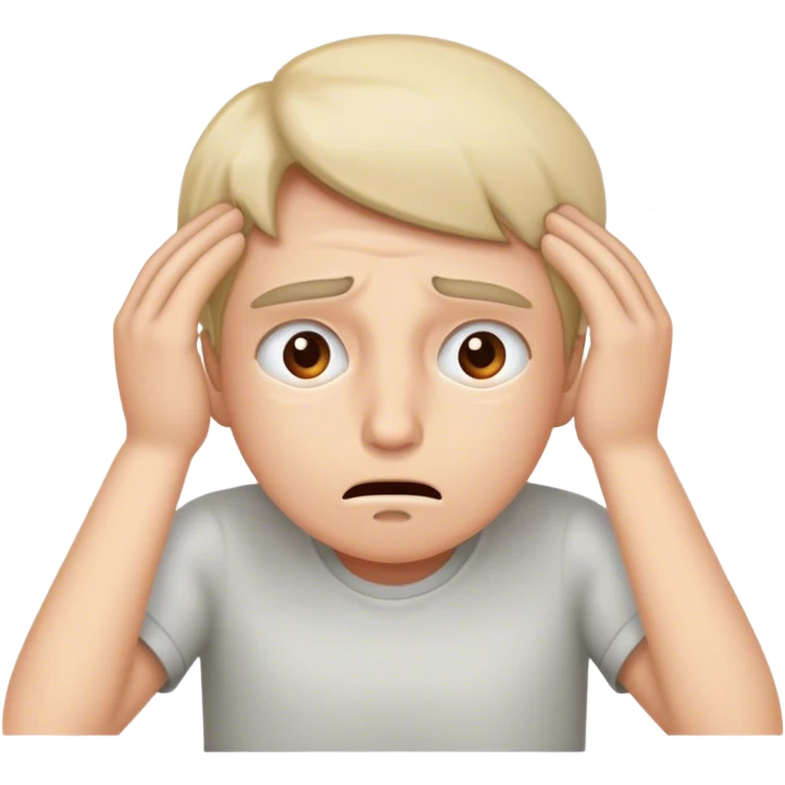 Stressed  emoji