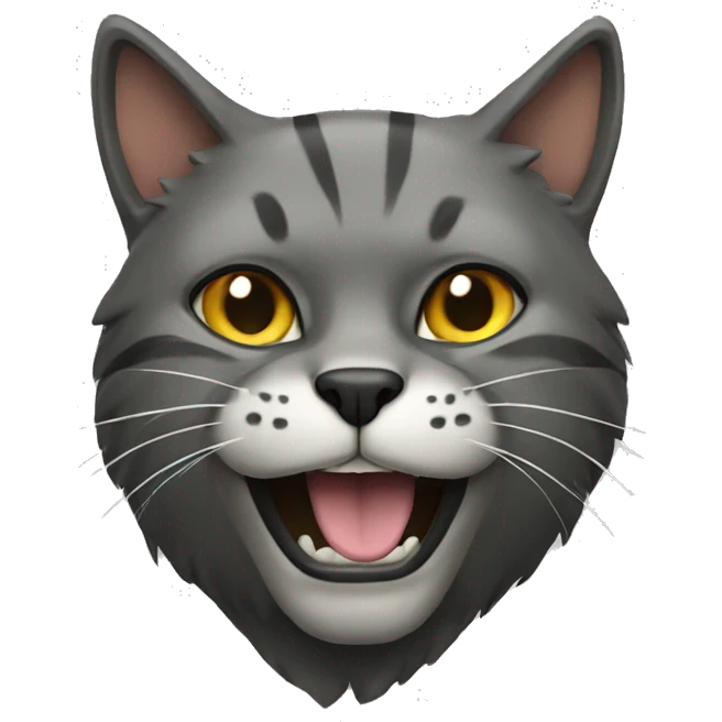 Rock cat emoji
