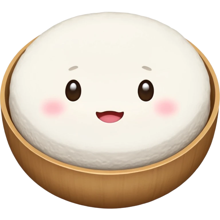 Japanese mochi  emoji
